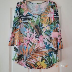 Sunbay 3/4 sleeve Summer Shirt